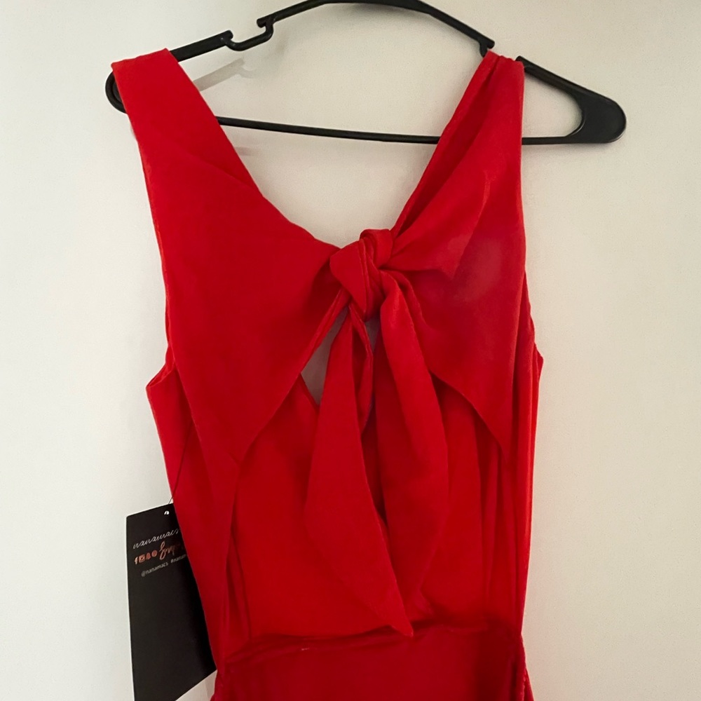 Red dress